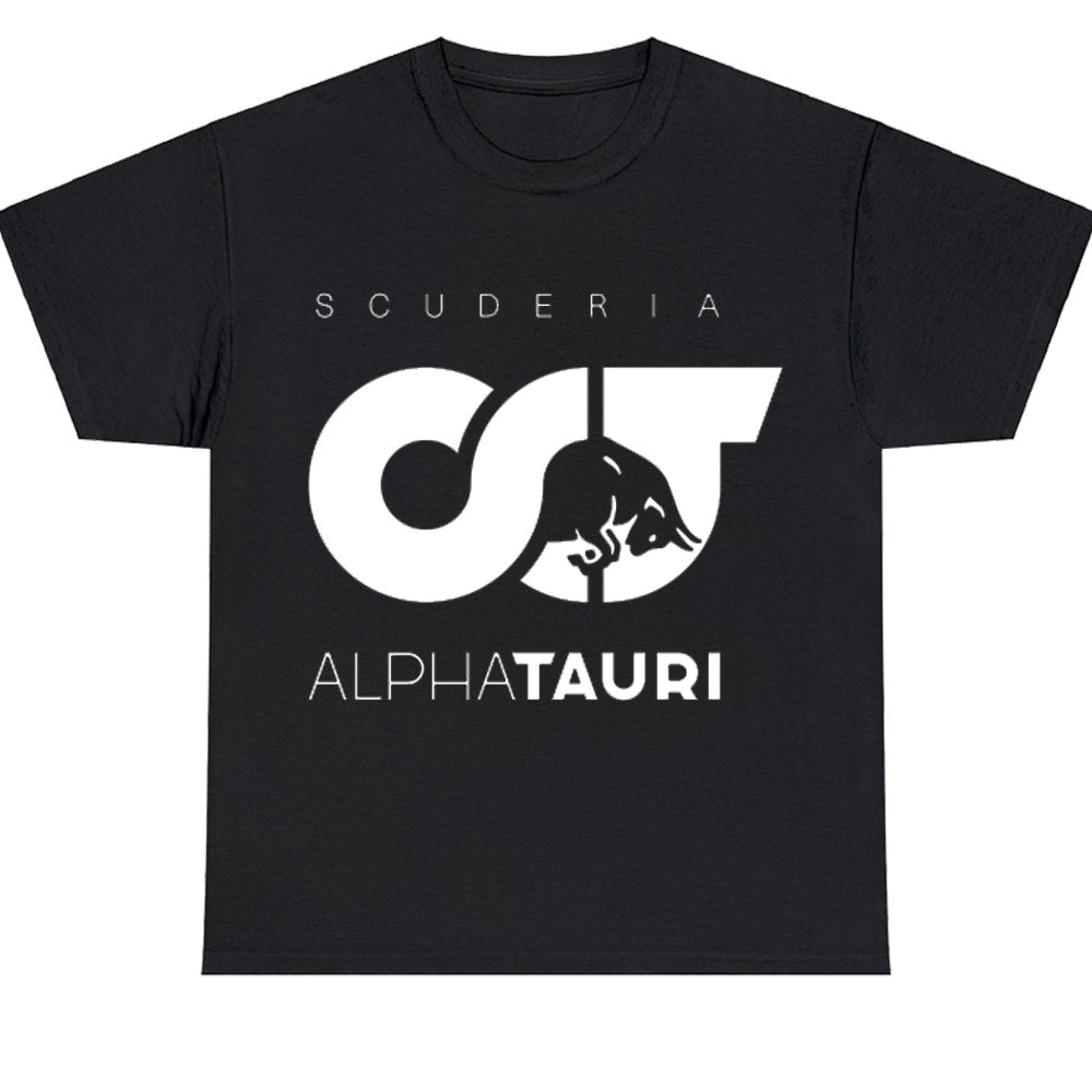 New Scuderia Alpha Tauri Team Logo Men's Unisex T Shirt Size S to 3XL