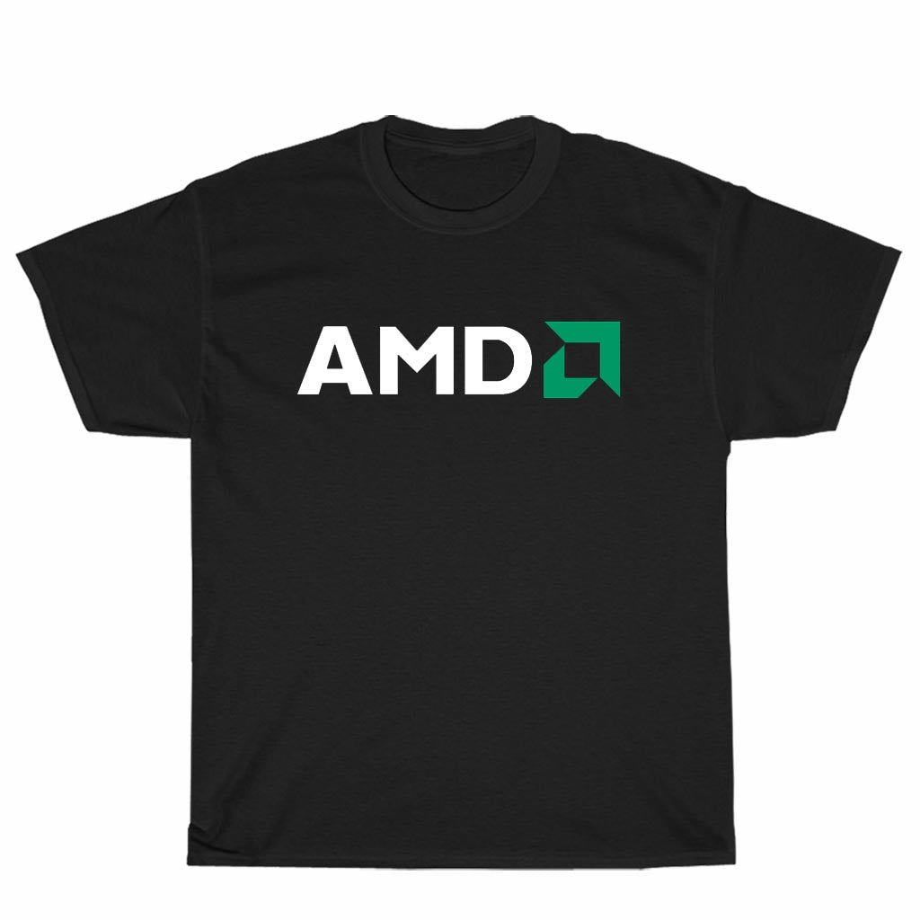 New Shirt AMD Advanced Micro Devices Logo American Funny Logo Unisex Men's T Shirt Size S to 3XL