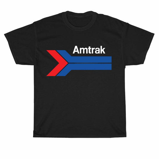 New Shirt Amtrak Trains Logo Unisex Men's T Shirt Size S to 3XL