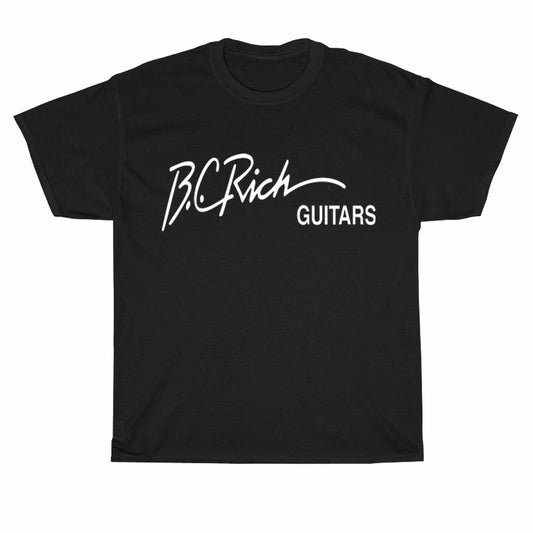 New Shirt BC RICH GUITARS Logo Unisex Men's T Shirt Size S to 3XL