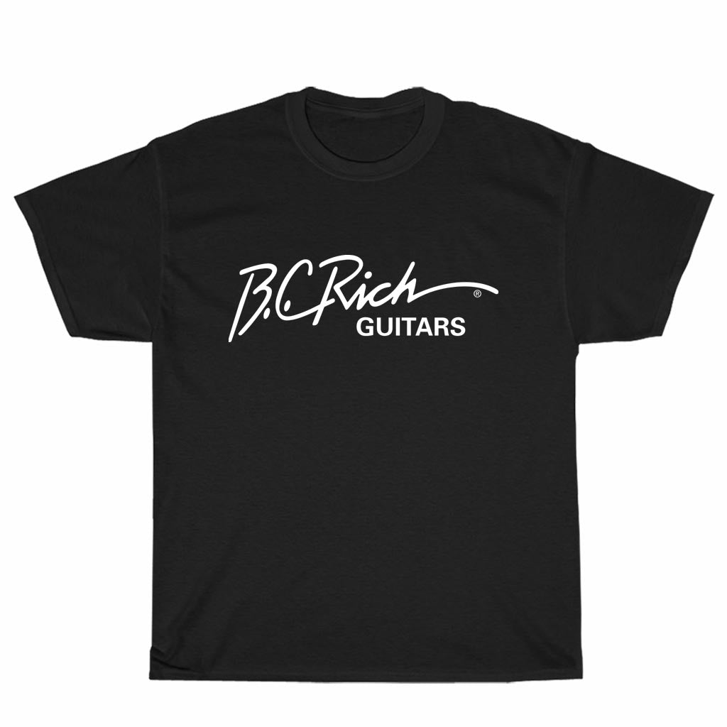 New Shirt BC RICH GUITARS Logo Unisex Men's T Shirt Size S to 3XL
