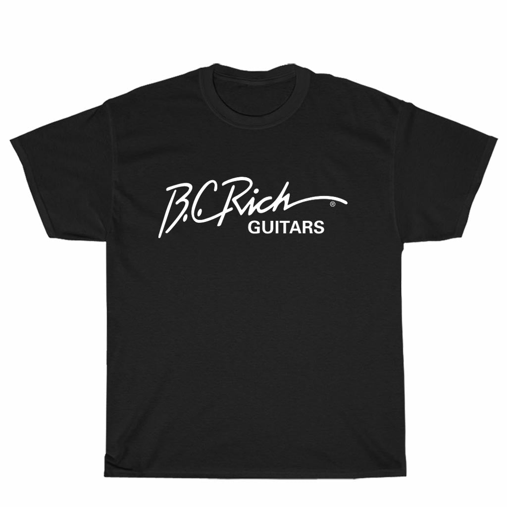 New Shirt BC RICH GUITARS Logo Unisex Men's T Shirt Size S to 3XL