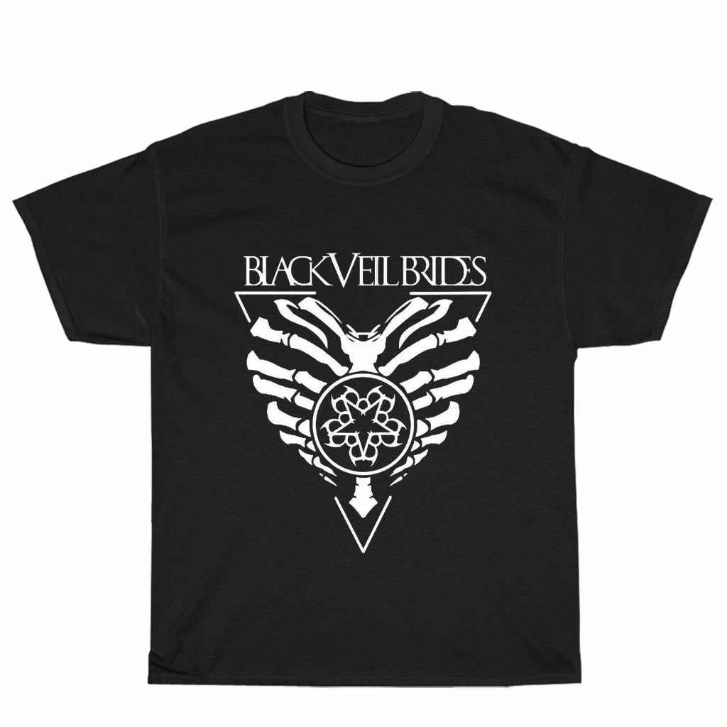 New Shirt BLACK VEIL BRIDES Star Logo Unisex Men's T Shirt Size S to 3XL