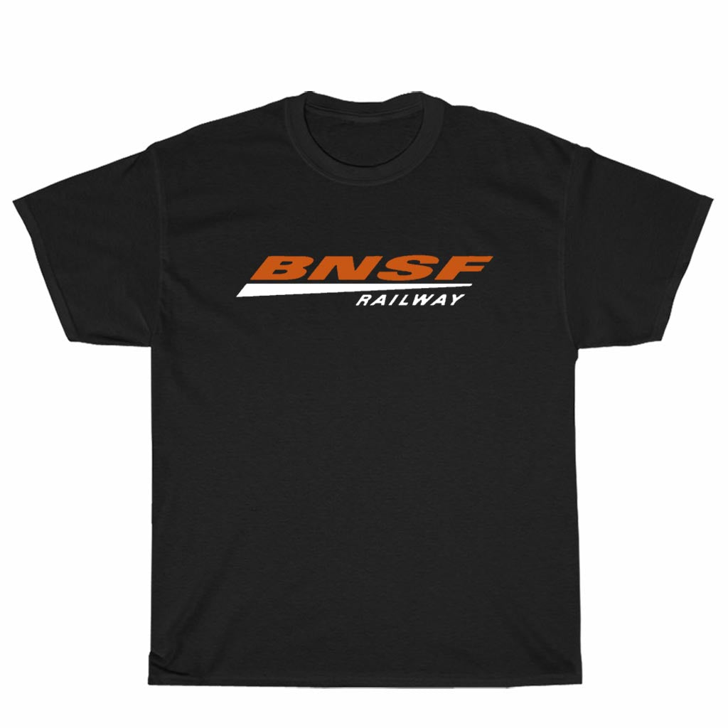 New Shirt BNSF Railway Logo Unisex Men's T Shirt Size S to 3XL