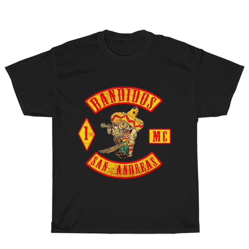 New Shirt Bandidos Mexico MC Logo Unisex Men's T Shirt Size S to 3XL