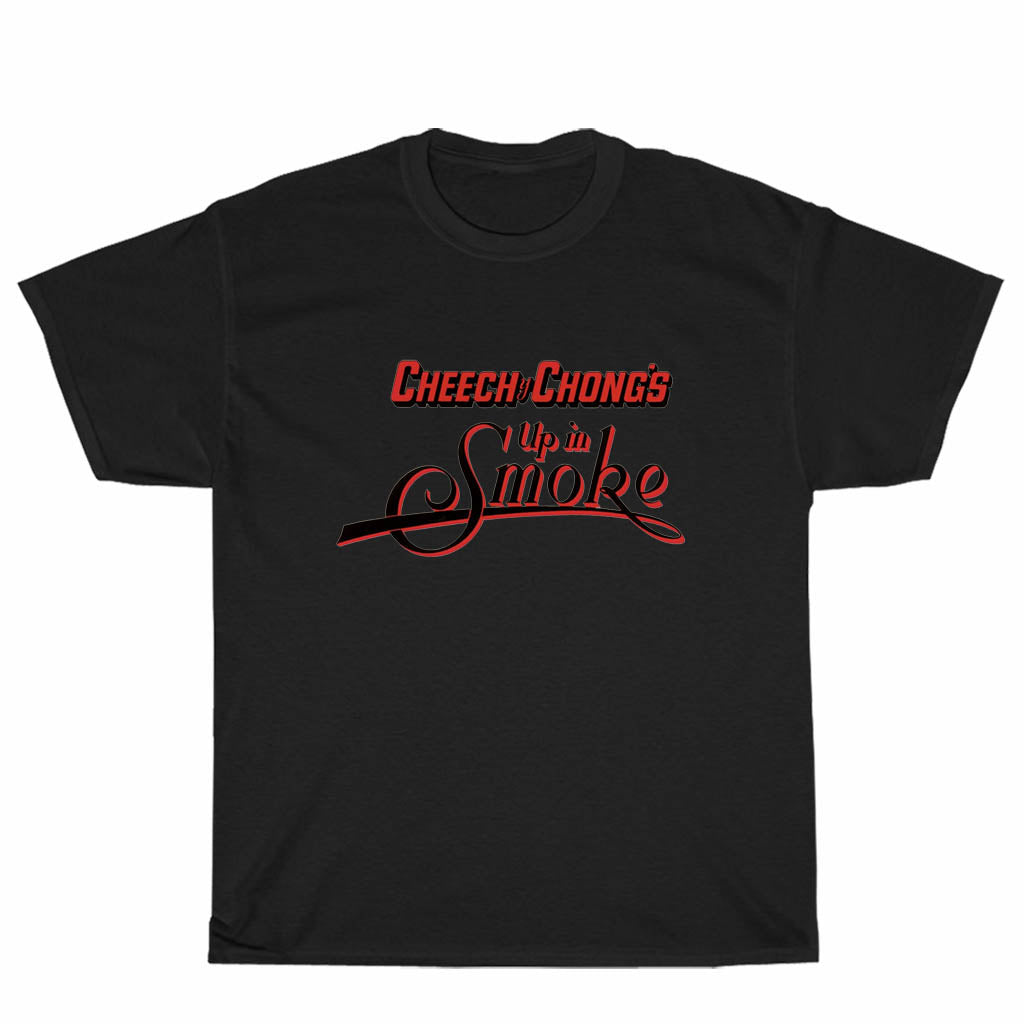 New Shirt Cheech And Chong Up In Smoke Logo Unisex Men's T Shirt Size S to 3XL