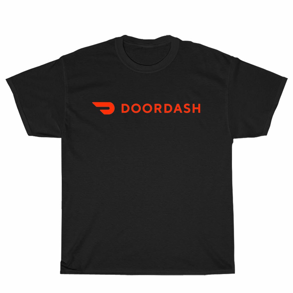 New Shirt DOORDASH Logo Unisex Men's T Shirt Size S to 3XL
