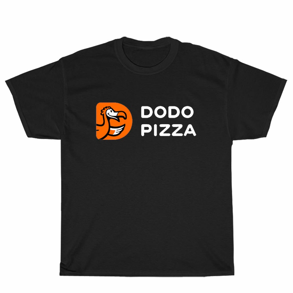 New Shirt Dodo Pizza Logo Unisex Men's T Shirt Size S to 3XL