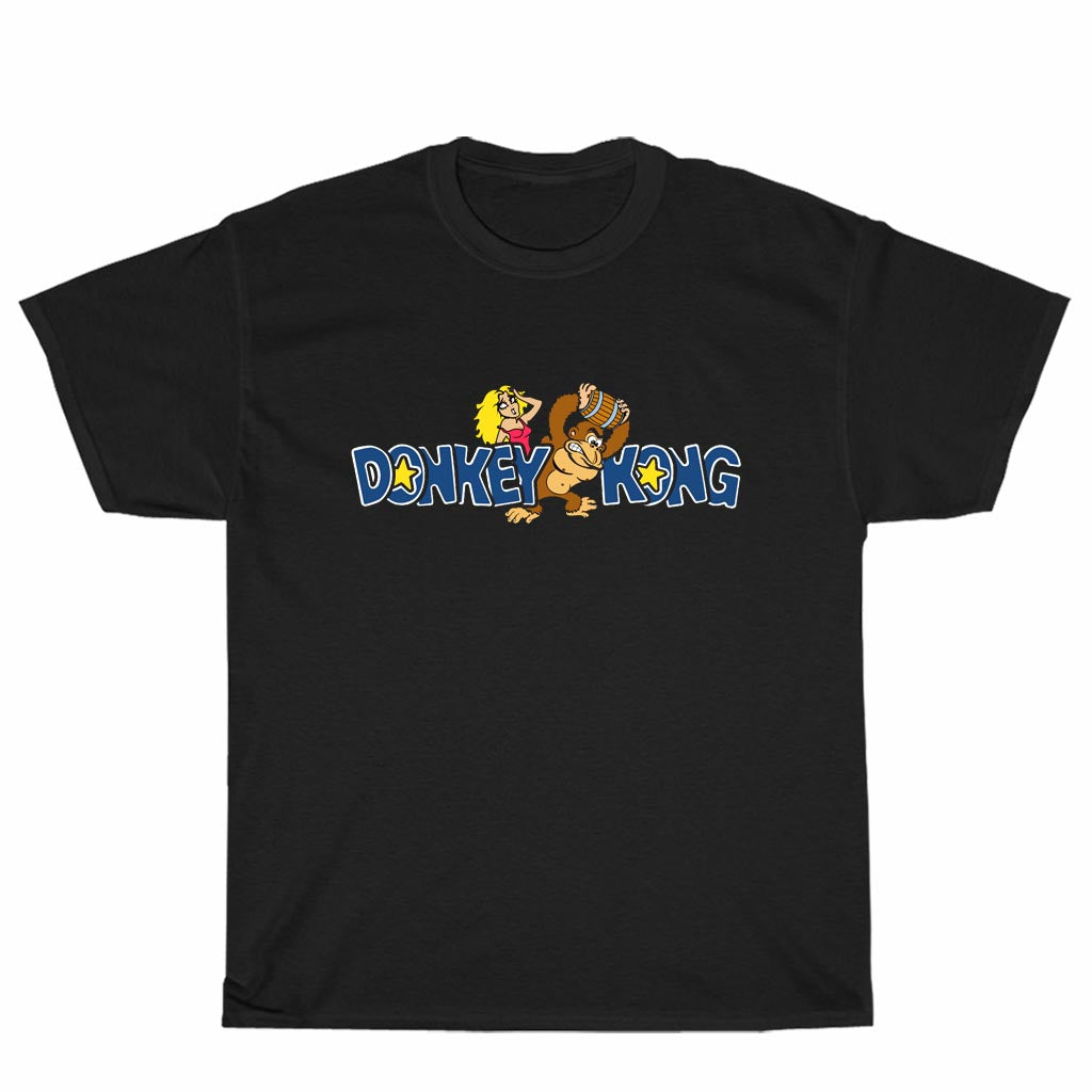 New Shirt Donkey Kong Retro Video Games Logo Unisex Men's T Shirt Size S to 3XL