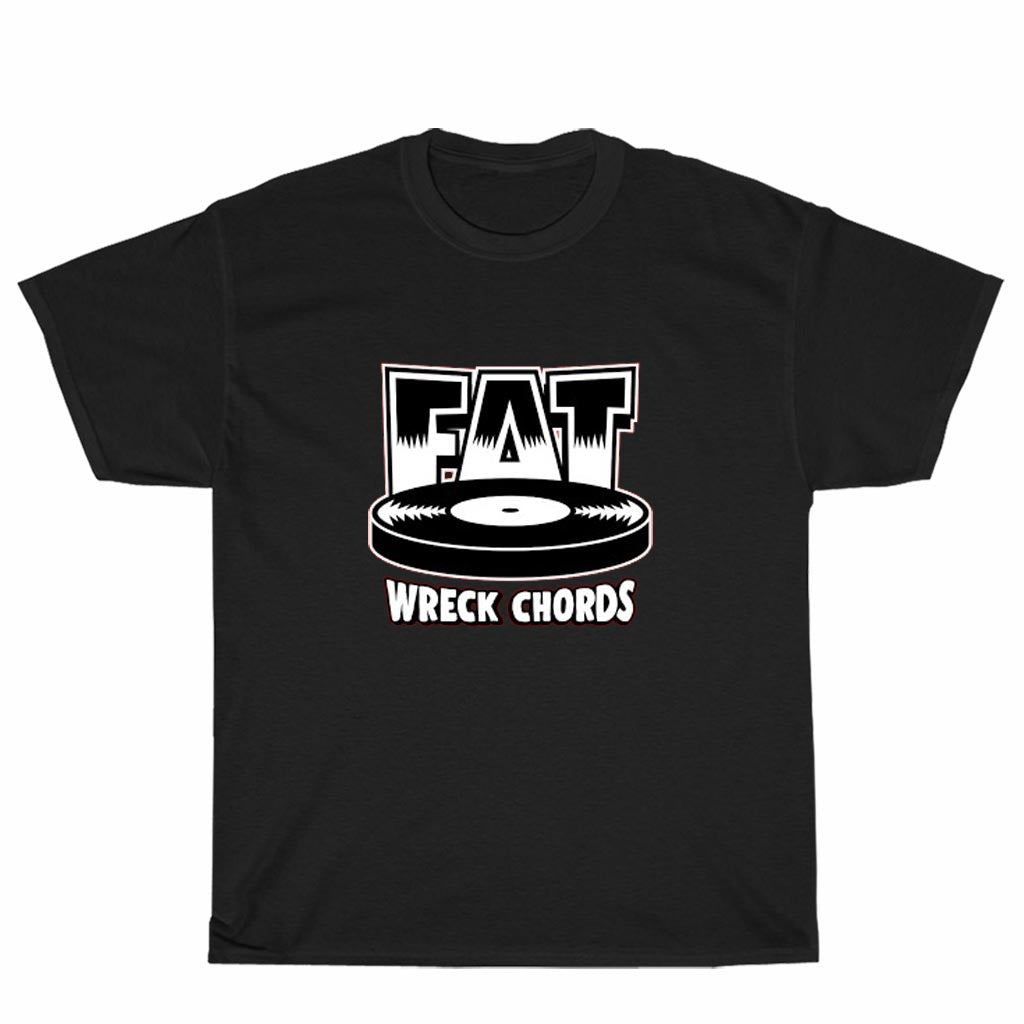 New Shirt FAT WRECK CHORDS Logo Unisex Men's T Shirt Size S to 3XL