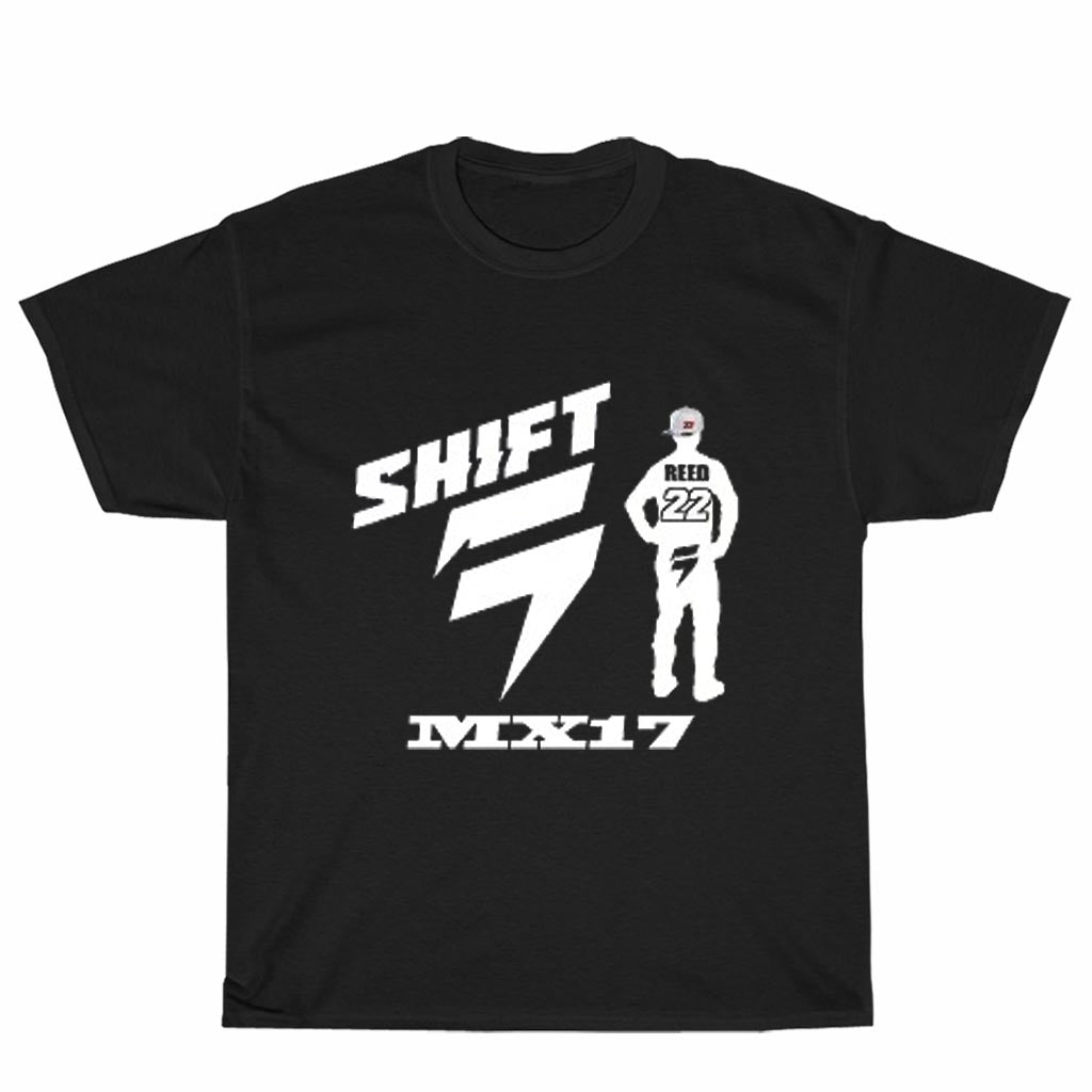 New Shirt Fit For Motocross Shift Racing Logo Unisex Men's T Shirt Size S to 3XL