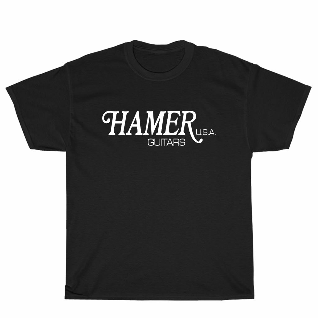 New Shirt Hamer Guitars USA Logo Unisex Men's T Shirt Size S to 3XL