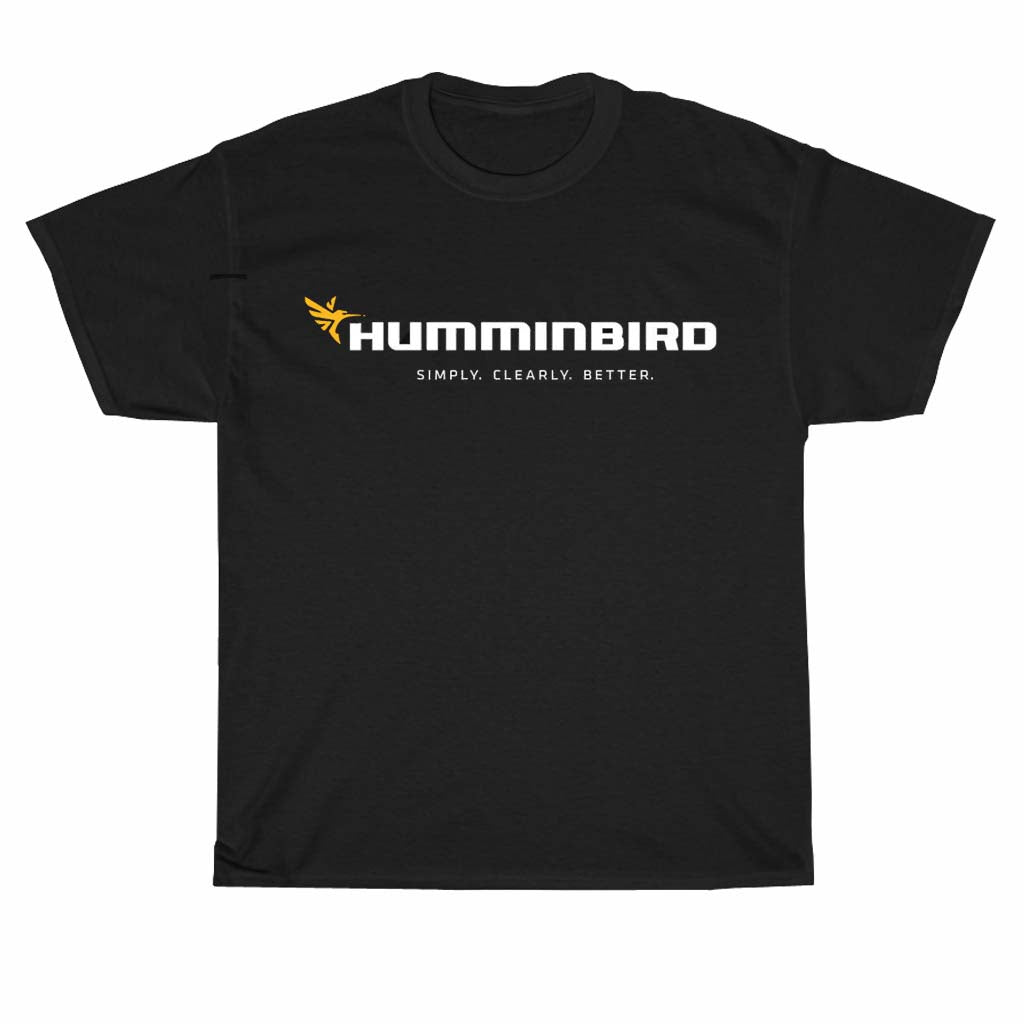 New Shirt Humminbird Fishing Logo Unisex Men's T Shirt Size S to 3XL