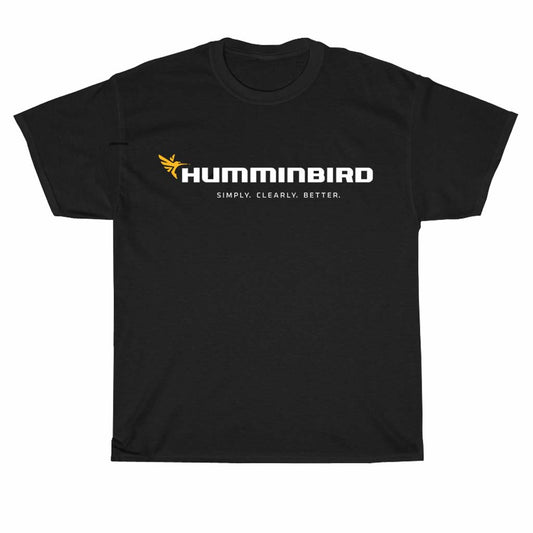 New Shirt Humminbird Fishing Logo Unisex Men's T Shirt Size S to 3XL