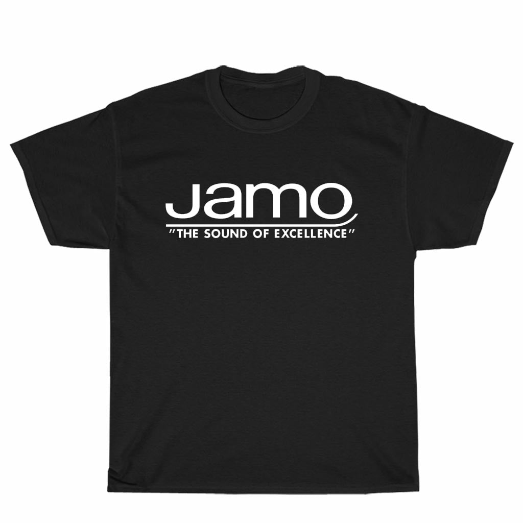 New Shirt Jamo Audio Systems Logo Unisex Men's T Shirt Size S to 3XL