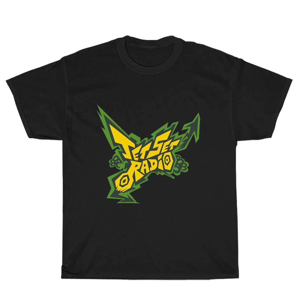 New Shirt Jet Set Radio Logo Unisex Men's T Shirt Size S to 3XL