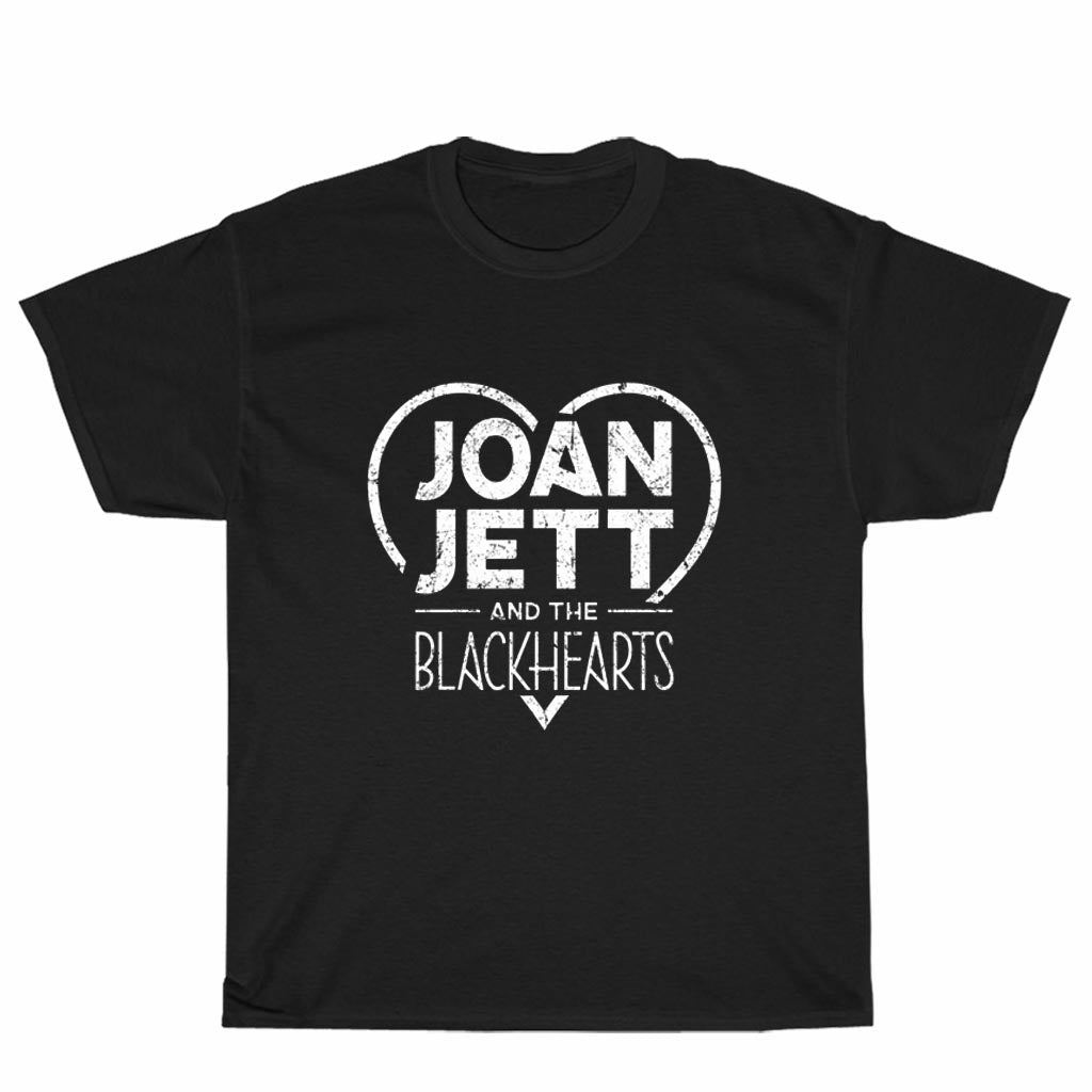 New Shirt Joan Jett and The Blackhearts Logo Unisex Men's T Shirt Size S to 3XL