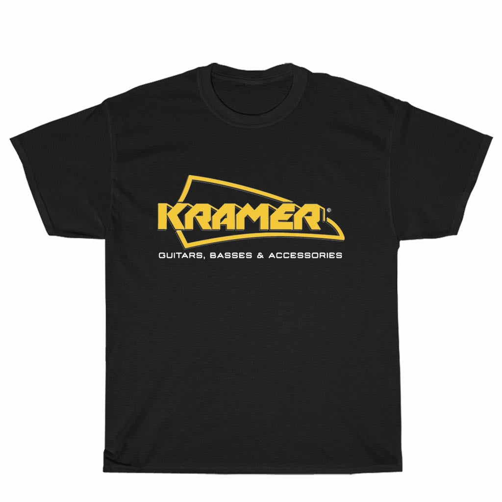 New Shirt Kramer Guitars Logo Unisex Men's T Shirt Size S to 3XL