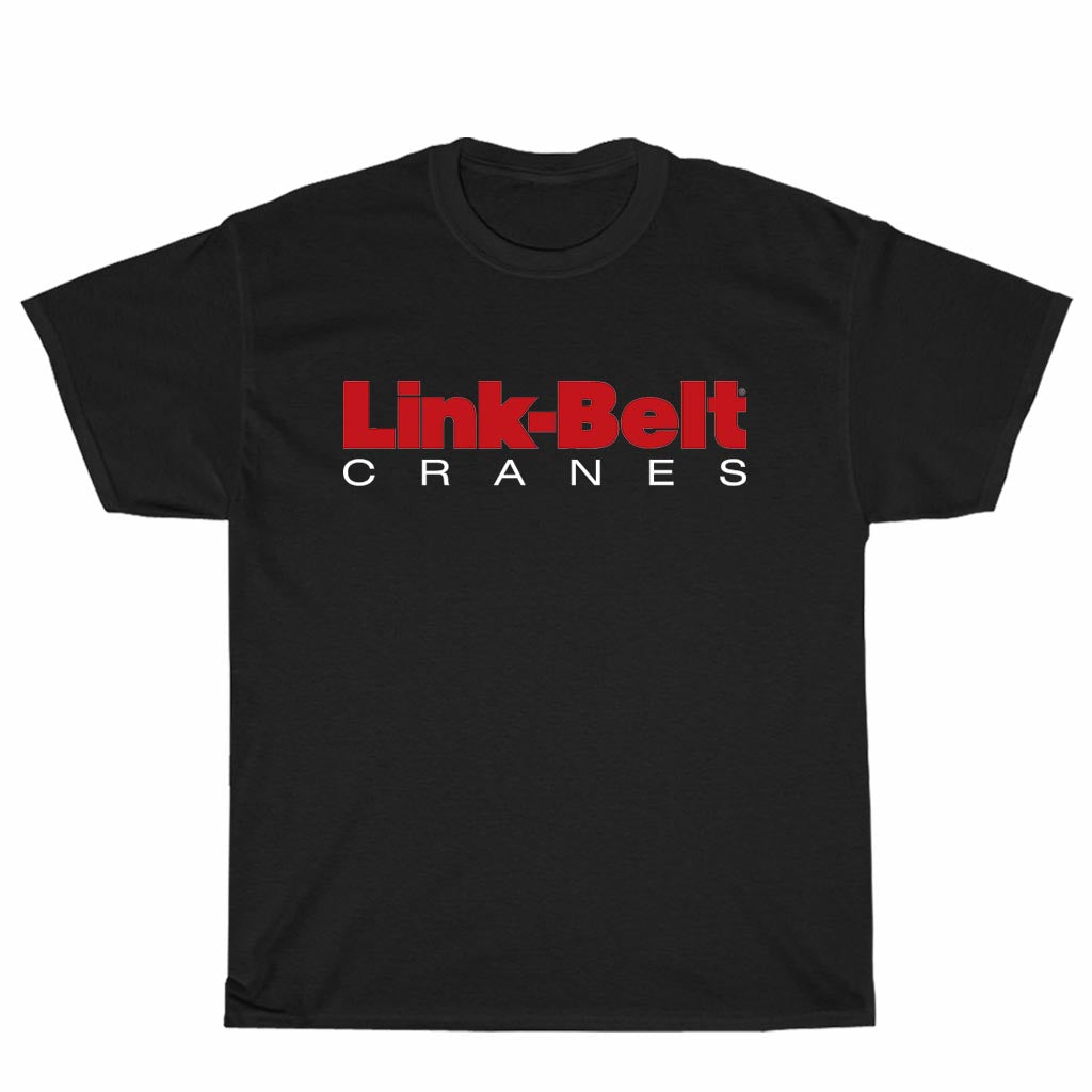 New Shirt Link Belt Cranes Logo Unisex Men's T Shirt Size S to 3XL