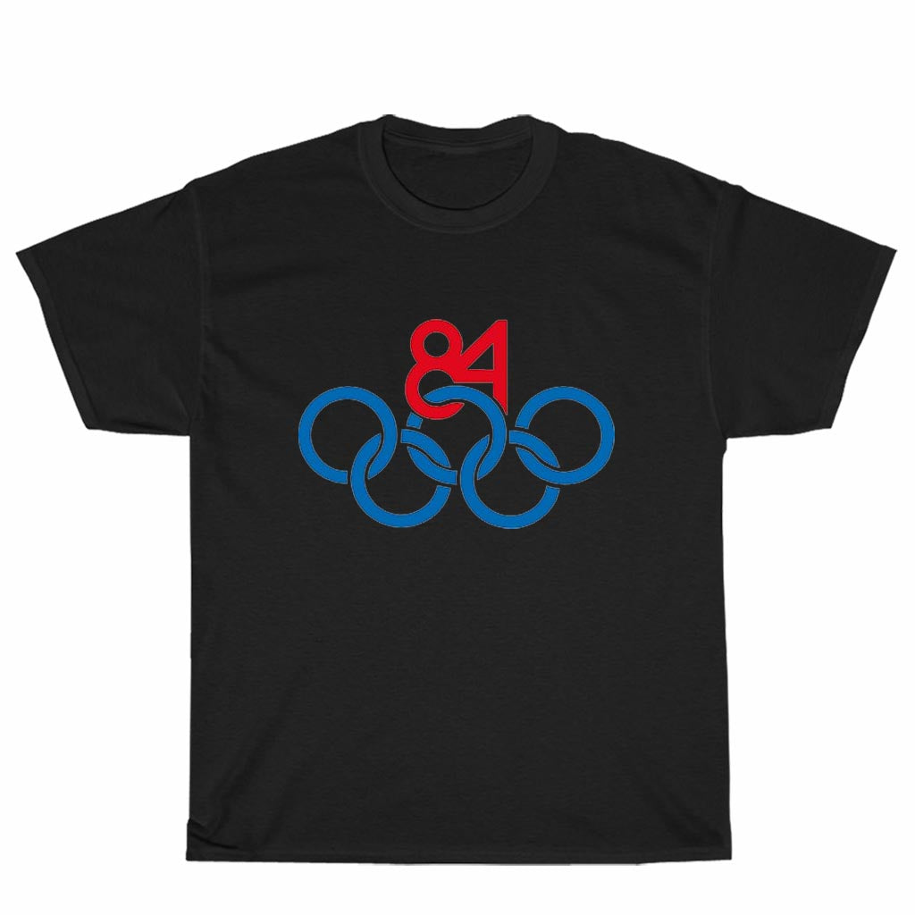 New Shirt Los Angeles Olympic 1984 Logo Unisex Men's T Shirt Size S to 3XL