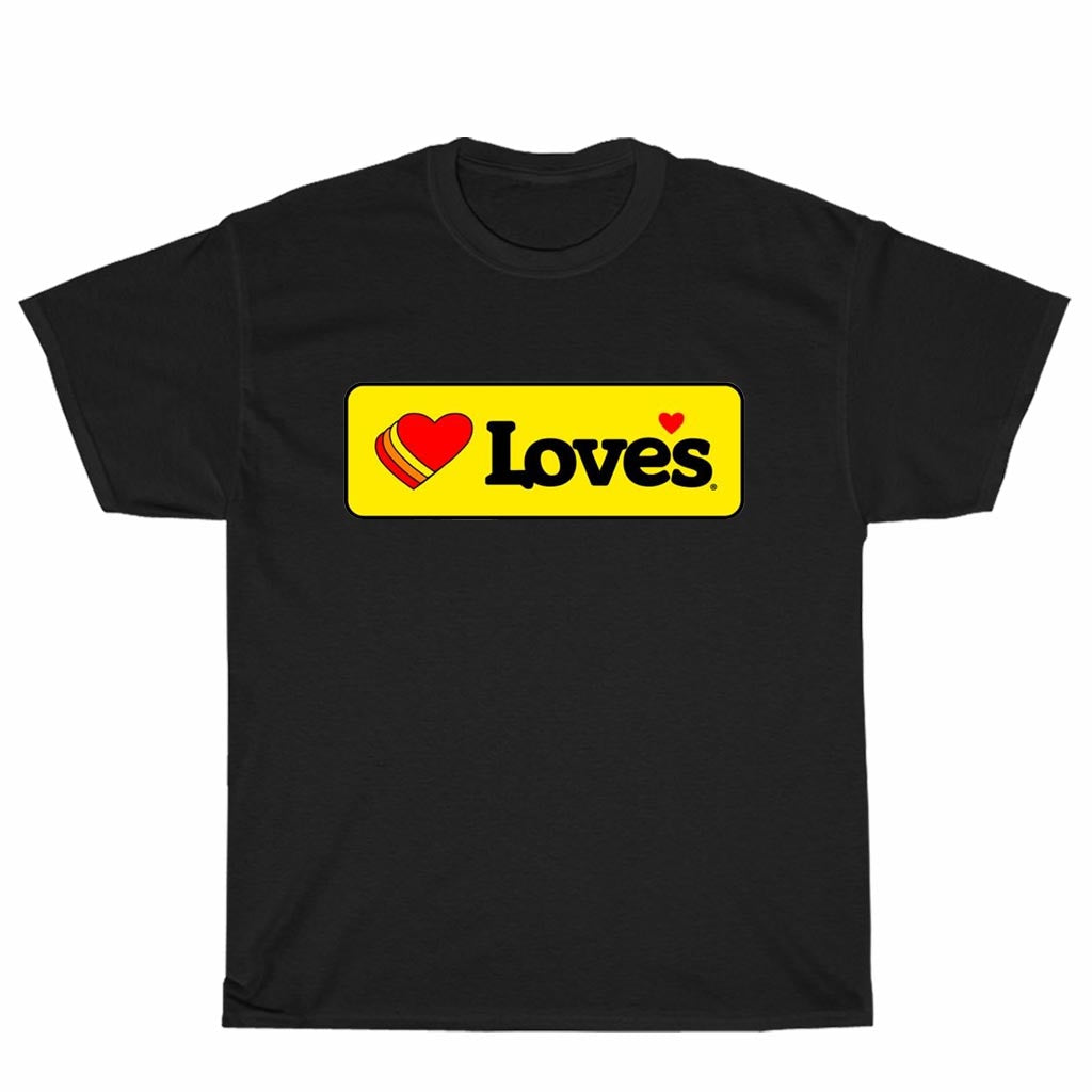 New Shirt Love's Stores Logo Unisex Men's T Shirt Size S to 3XL