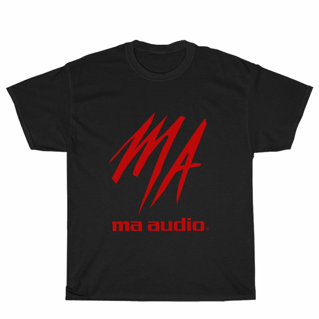 New Shirt MA Audio Systems Logo Unisex Men's T Shirt Size S to 3XL