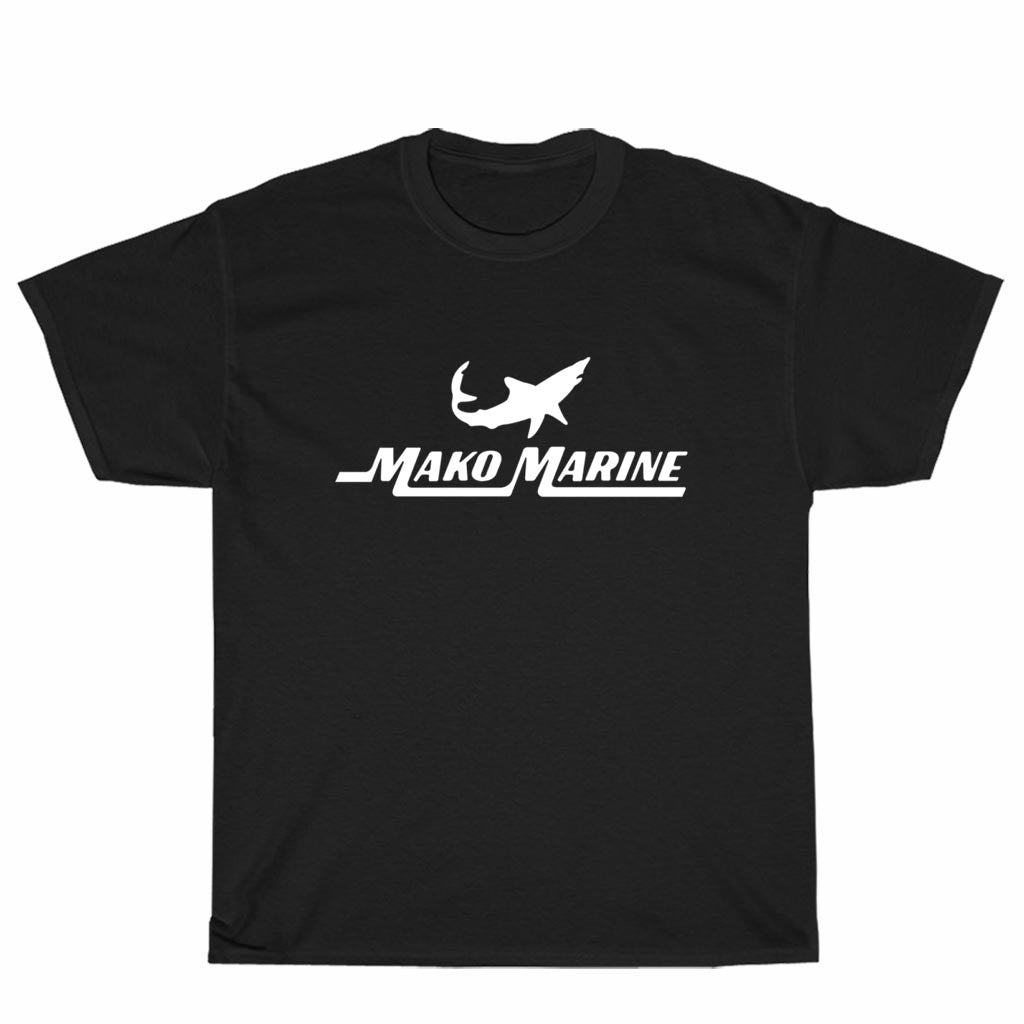New Shirt Mako Marine Boats Logo Unisex Men's T Shirt Size S to 3XL