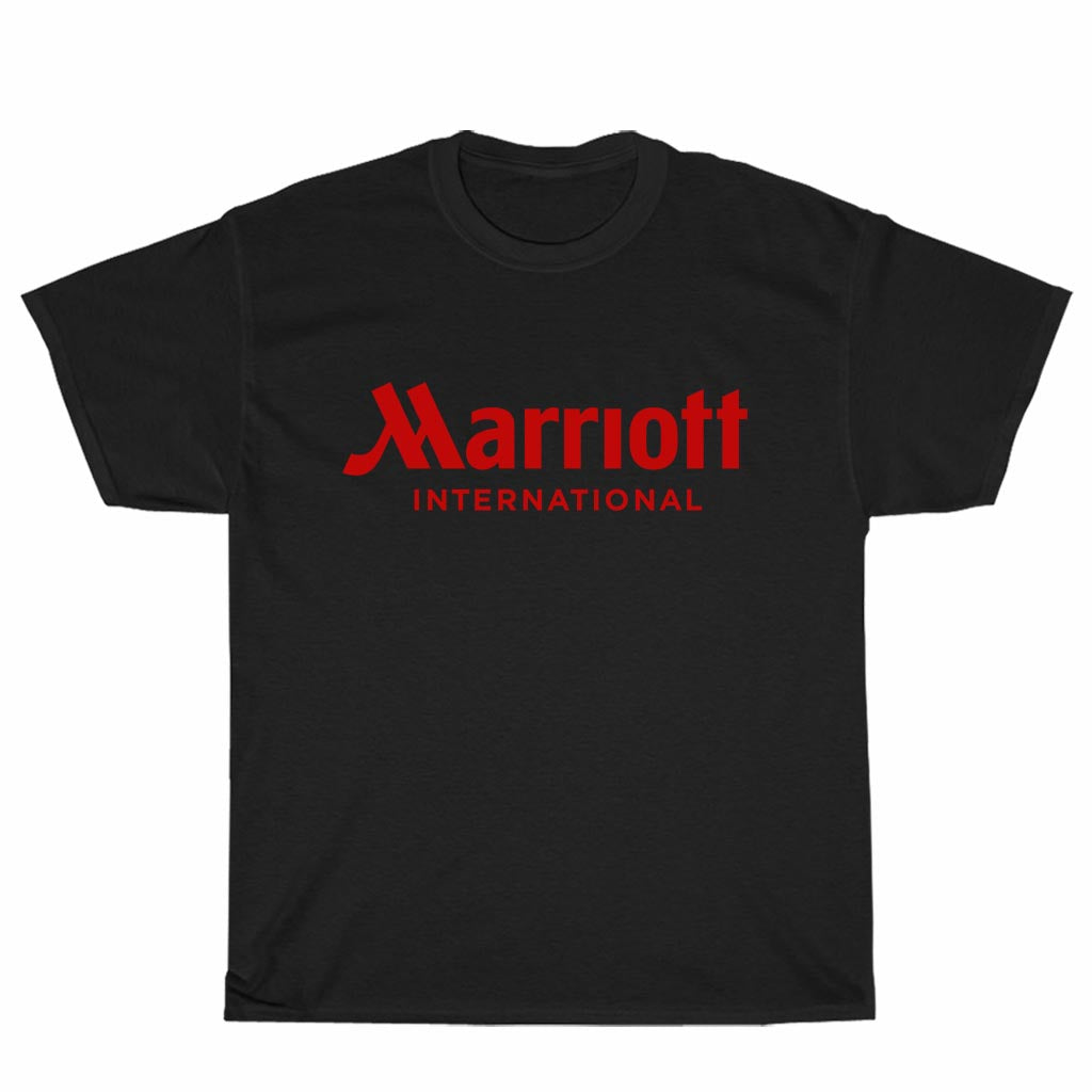 New Shirt Marriott International Logo Unisex Men's T Shirt Size S to 3XL