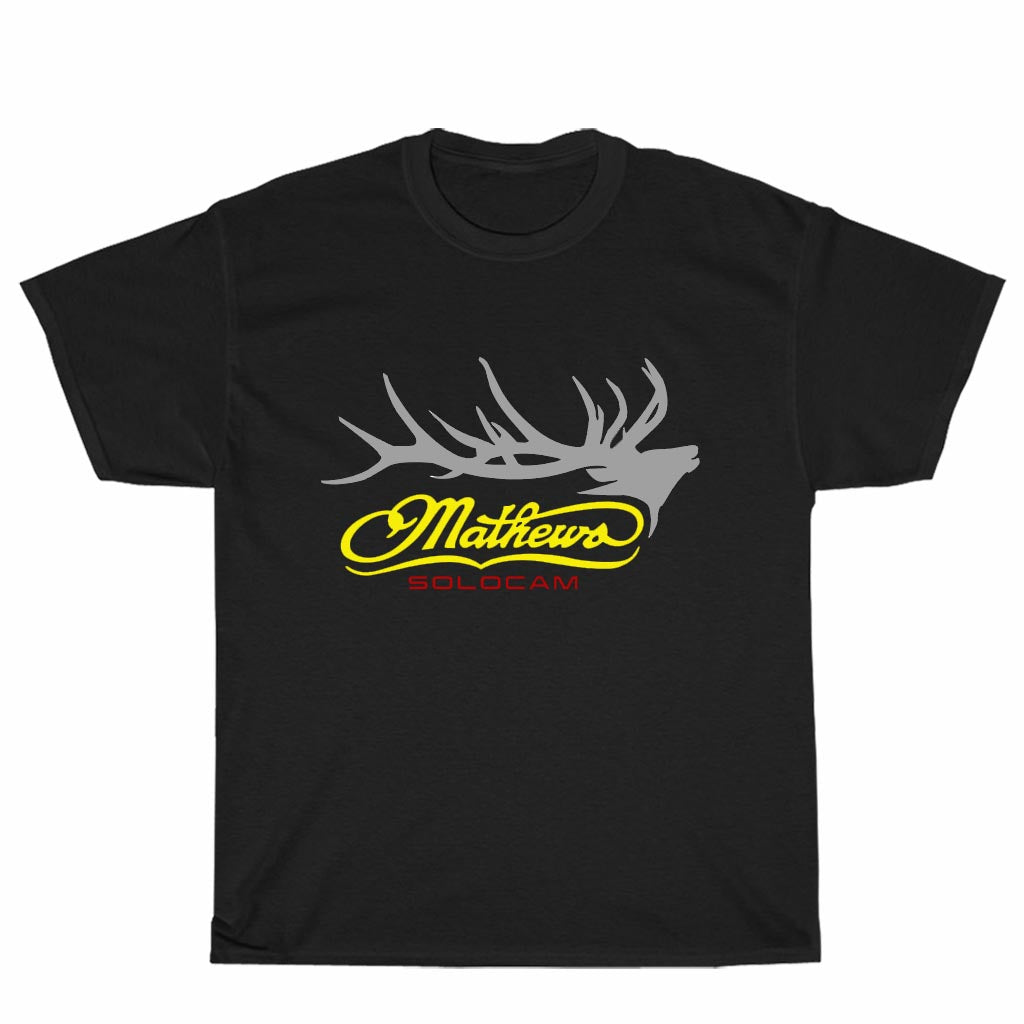 New Shirt Mathews Elk Decal Logo Unisex Men's T Shirt Size S to 3XL