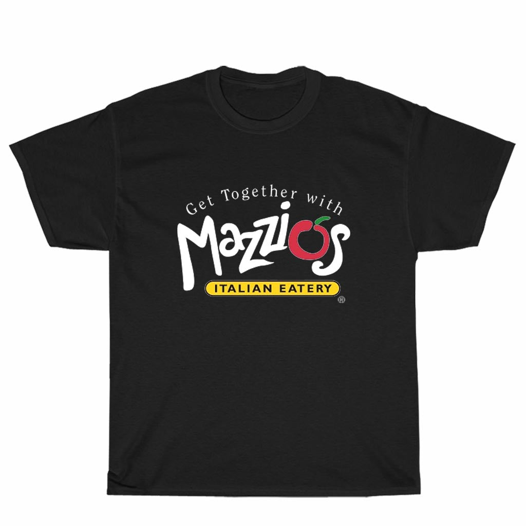 New Shirt Mazzios Italian Kitchen Logo Unisex Men's T Shirt Size S to 3XL
