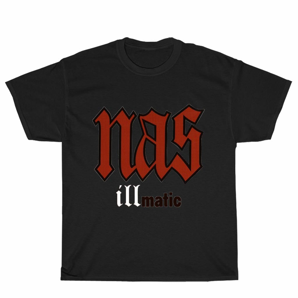 New Shirt Nas ill Nas illmatic Logo Unisex Men's T Shirt Size S to 3XL