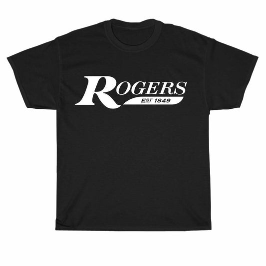 New Shirt Rogers Drums EST 1849 Logo Unisex Men's T Shirt Size S to 3XL