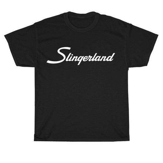 New Shirt Slingerland Drums Kit Music Logo Unisex Men's T Shirt Size S to 3XL