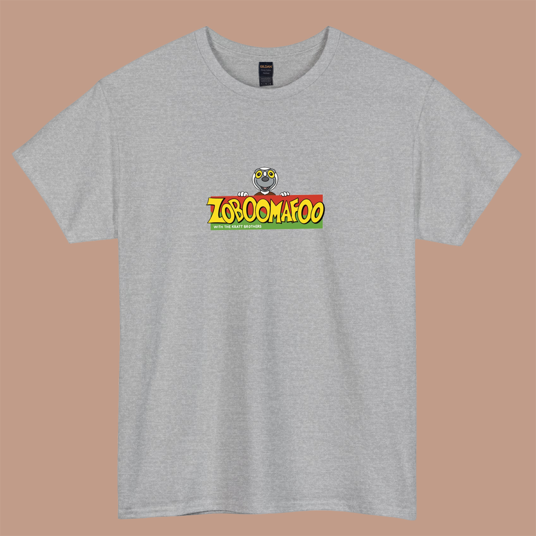 New Zoboomafoo Logo short sleeve t shirt S-3XL -P