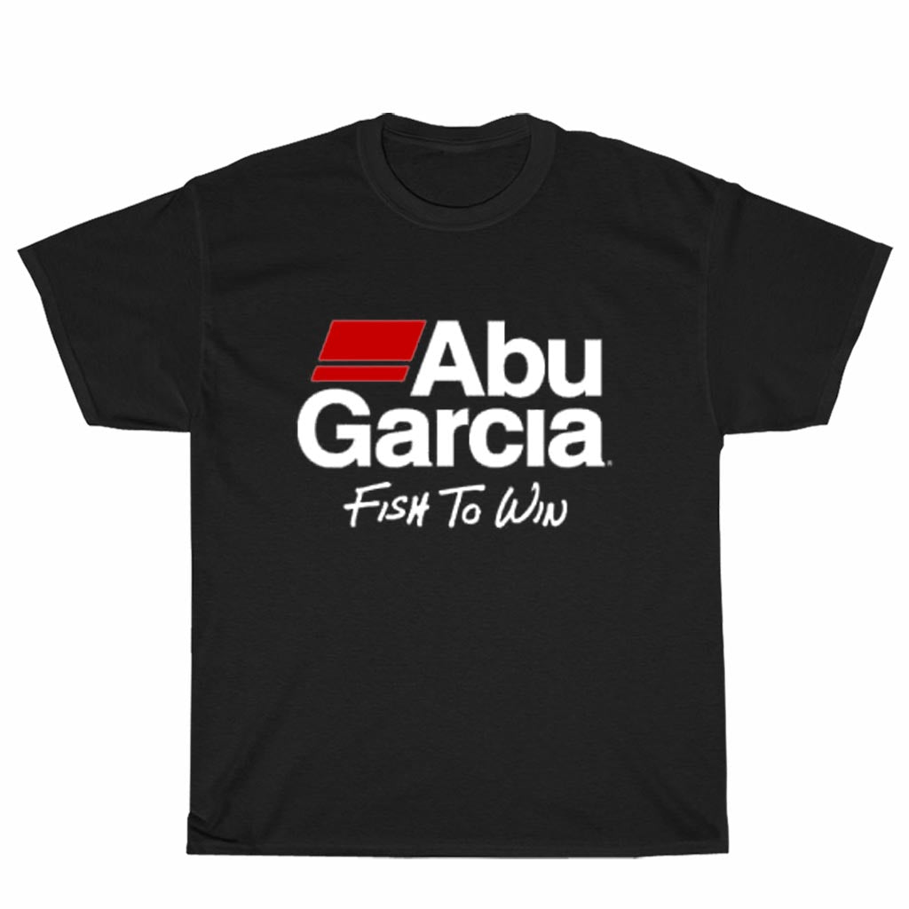 New Abu Garcia Fishing Fish To Win Logo T-Shirt American Funny Logo Unisex Men's T Shirt Size S to 3XL