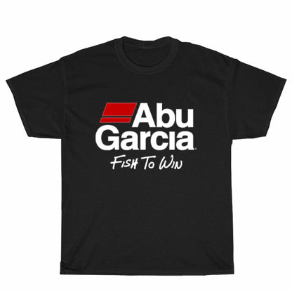 New Abu Garcia Fishing Fish To Win Logo T-Shirt American Funny Logo Unisex Men's T Shirt Size S to 3XL