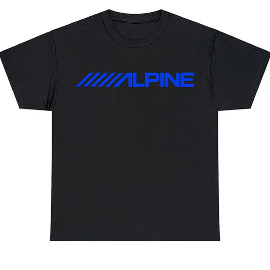 New Alpine Audio Logo Men's Unisex T Shirt Size S to 3XL