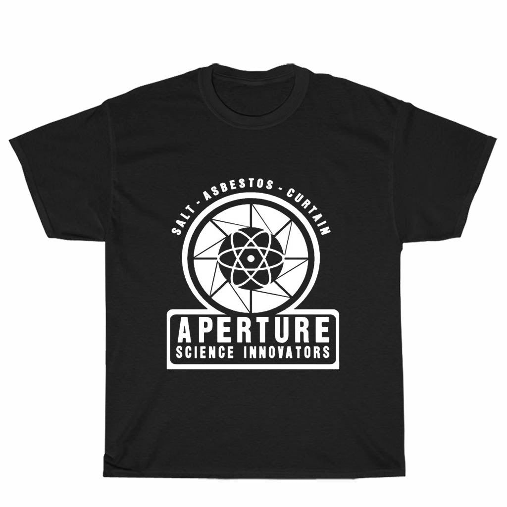 New Aperture Science Innovators Logo Unisex Men's T Shirt Size S to 3XL