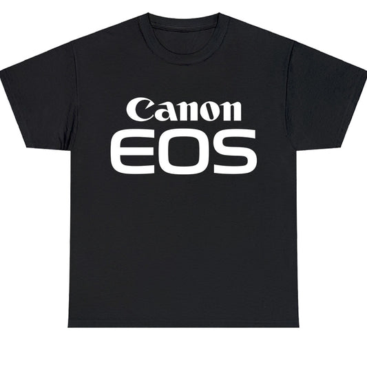 New Canon EOS Series Camera Logo Men's Unisex T Shirt Size S to 3XL