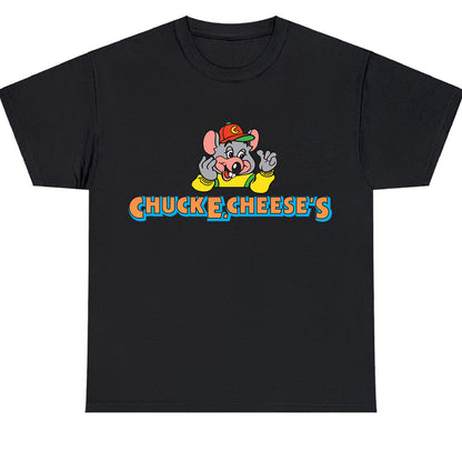 New Chuck E Cheese Restaurant Logo Men's Unisex T Shirt Size S to 3XL