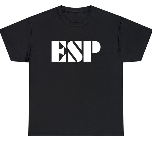 New ESP Guitars Logo Men's Unisex T Shirt Size S to 3XL
