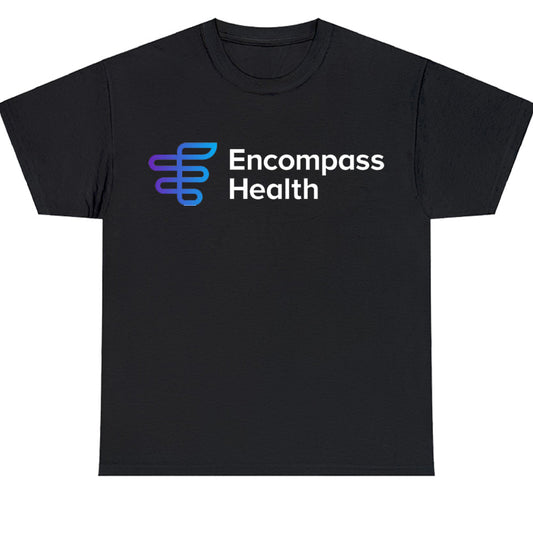 New Encompass Health Logo Men's Unisex T Shirt Size S to 3XL