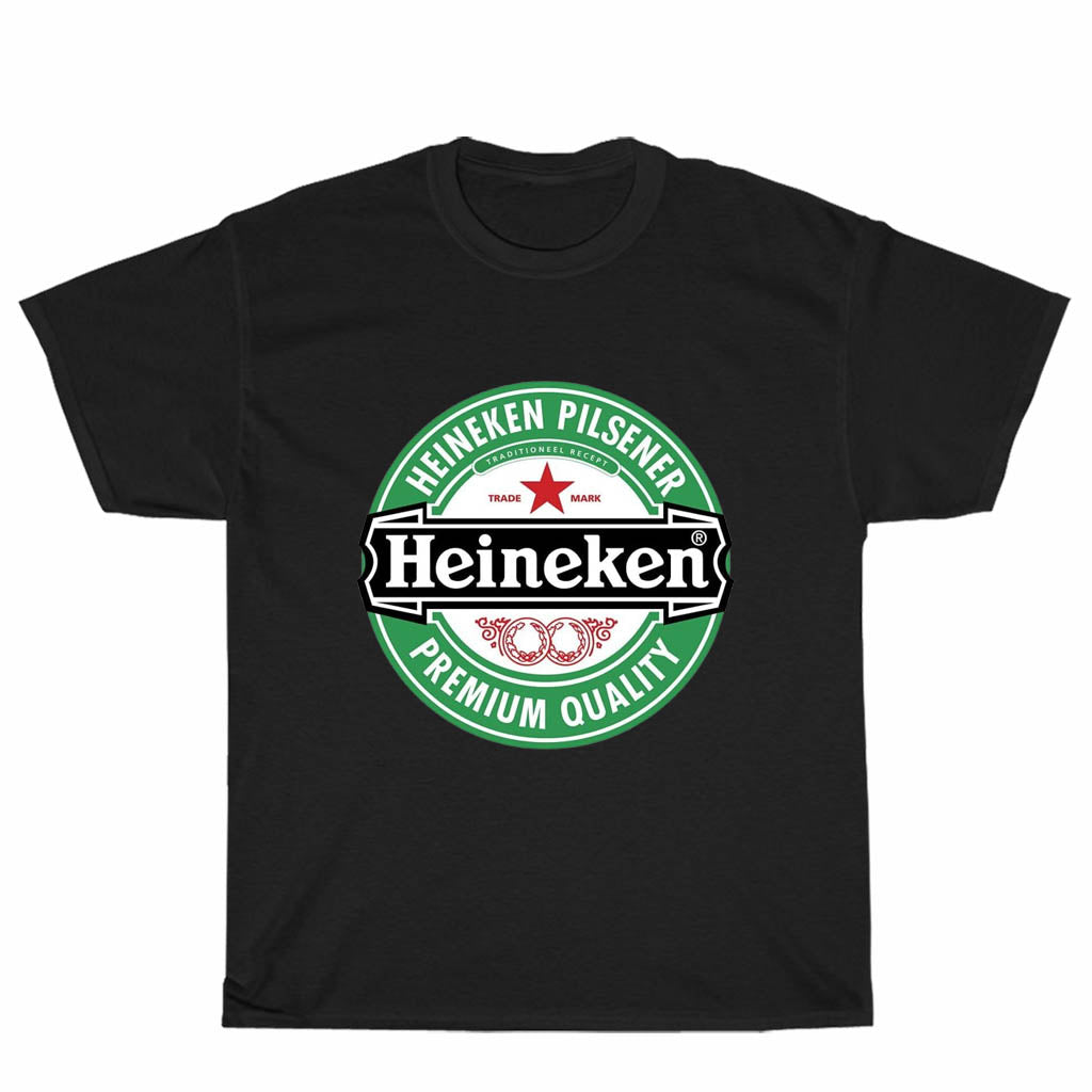 New HEINEKEN Logo Unisex Men's T Shirt Size S to 3XL