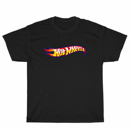New Hot Wheels Logo Unisex Men's T Shirt Size S to 3XL