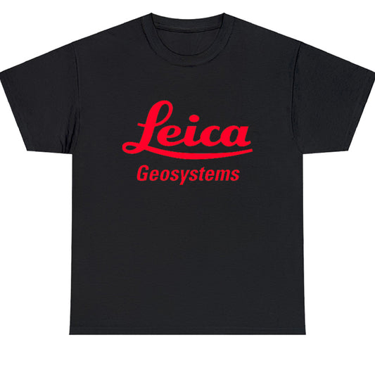 New Leica Geosystem Logo Men's Unisex T Shirt Size S to 3XL