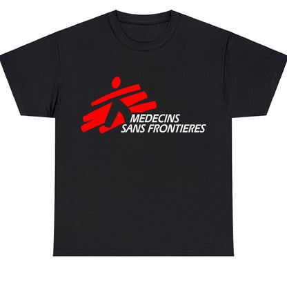 New Medecins Sans Frontieres MSF Doctor's Logo Men's Unisex T Shirt Size S to 3XL