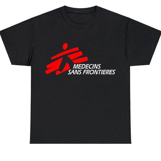 New Medecins Sans Frontieres MSF Doctor's Logo Men's Unisex T Shirt Size S to 3XL