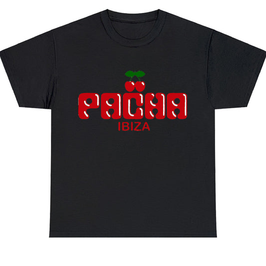New Pacha Ibiza Deep & House Logo Men's Unisex T Shirt Size S to 3XL