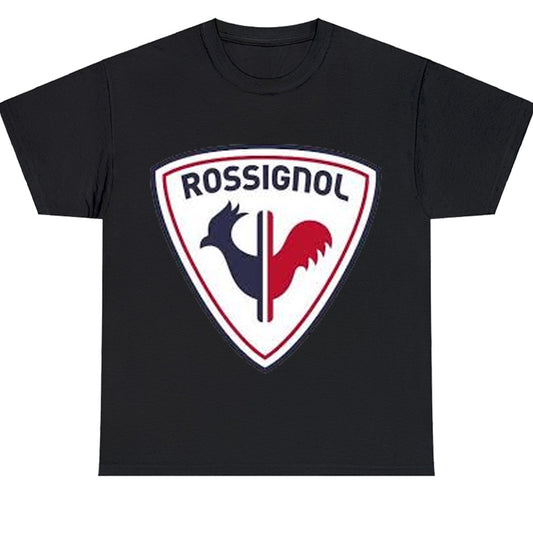 New Rossignol Monoski Skiing Logo Men's Unisex T Shirt Size S to 3XL