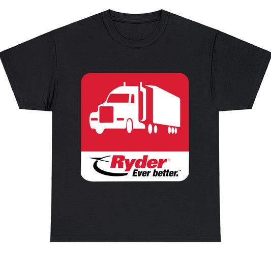 New Ryder Truck Rental Logo Men's Unisex T Shirt Size S to 3XL